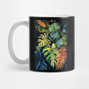 Philodendron plant art Mug